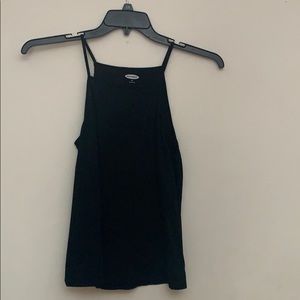 Black tank top